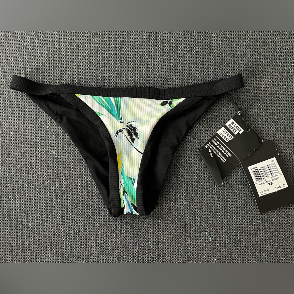 Hurley Quick Dry Cheeky Bikini Bottoms